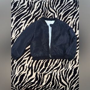 Black baby Jacket with fur inside 12-18months